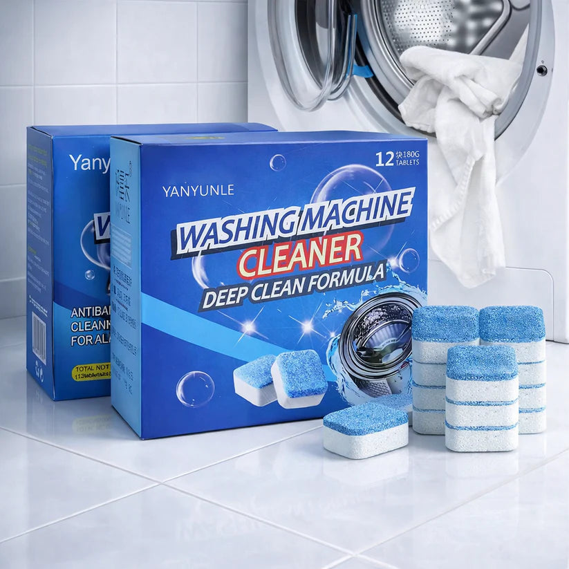 CleanWash Tablete – Čista Mašina, Svež Veš – 1+1 GRATIS!