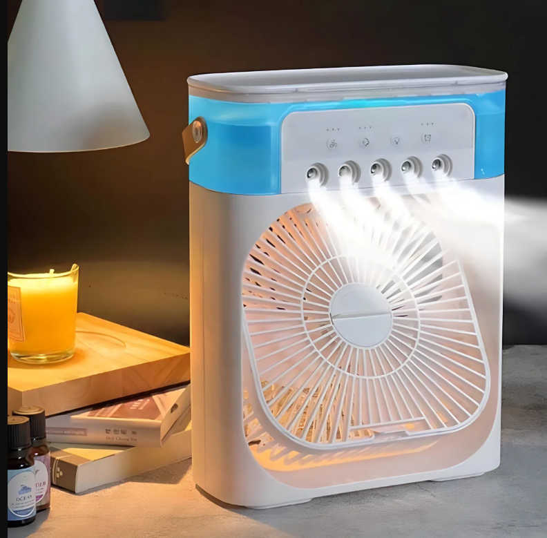 Mini klima ventilator – osvježenje i hladnoća na jedan klik (1+1 GRATIS)