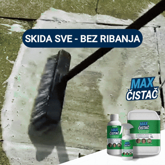 HydroxSeal Max Čistač za Spoljašnje Površine – Snažno Uklanja Prljavštinu i Vraća Originalni Izgled