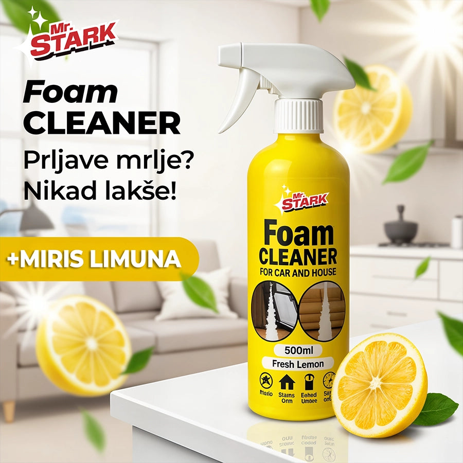 Moćna Univerzalna Pena Za Blistavu Čistoću - Čisti Sve Površine, Štedi Vreme i Novac! (-50% Sniženje)