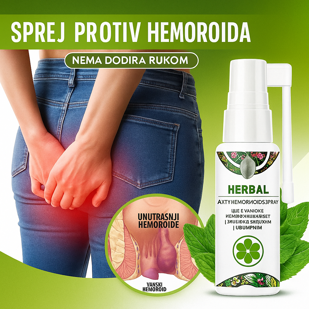 Recite Zbogom Hemoroidima – Brzo, Efikasno i Bez Bolova! (1+1 GRATIS)