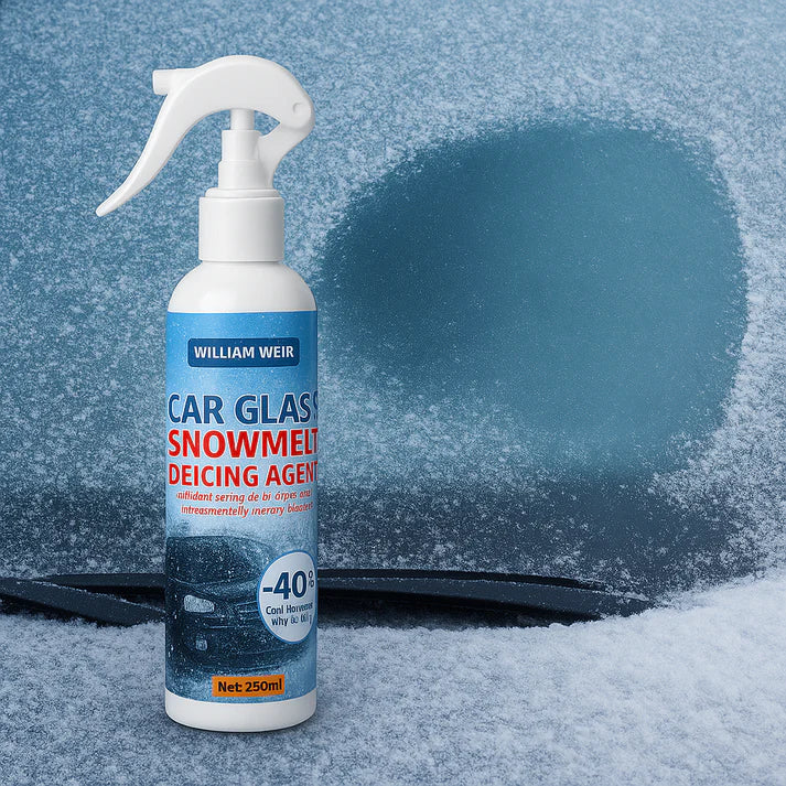 Sprej za Otapanje Snega i Leda (1+1 GRATIS) – Čisto Staklo za 5 Sekundi! PROVERENO