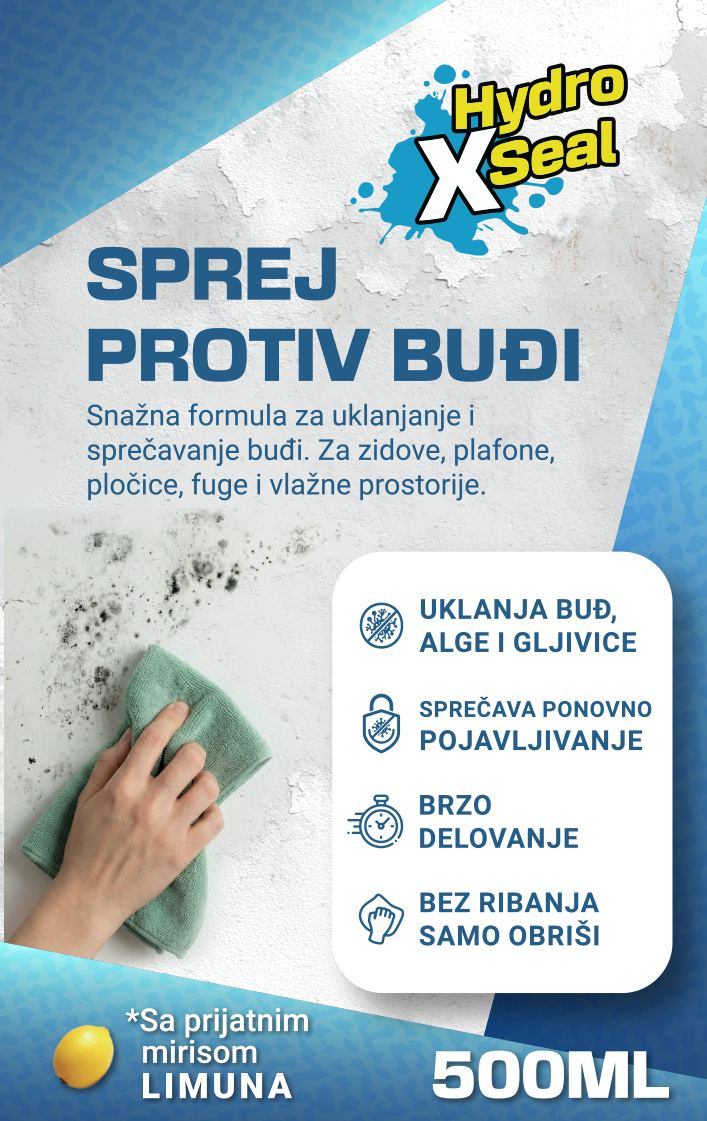 Efikasno Rešenje Protiv Buđi - 1+1 GRATIS REZULTAT GARANTOVAN
